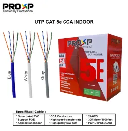 FTP/UTP<br> PROXP UTP cat 5 CCA Indoor