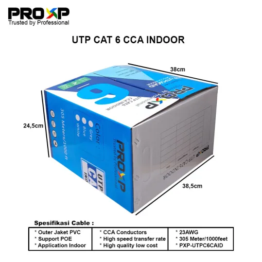 FTP/UTP<br> PROXP UTP cat 6 CCA Indoor 3 ~blog/2025/5/22/cat_6_3